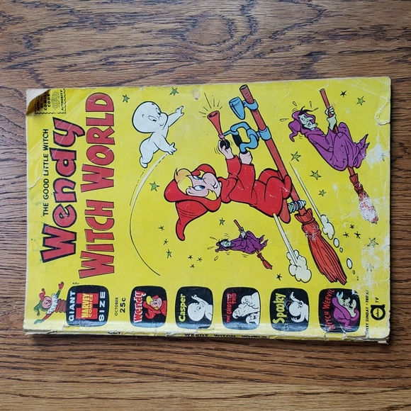 Vintage 60s Wendy Witch World Vol. 1 No. 1 Harvey Comics Comic Book - Picture 1 of 16